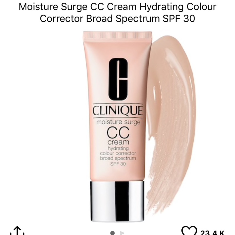 Clinique moisture surge cc cream spf 30